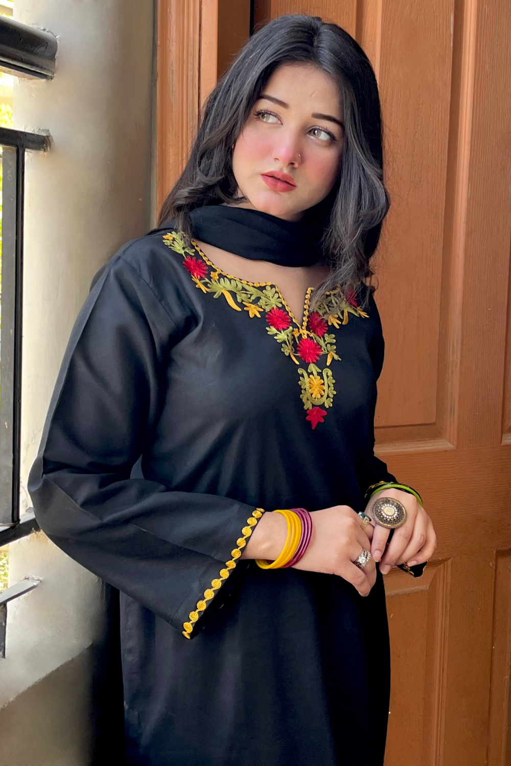 Afreen Embroidered 2-Piece