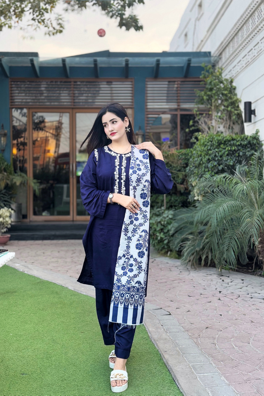 Grace Embroidered 3-Piece
