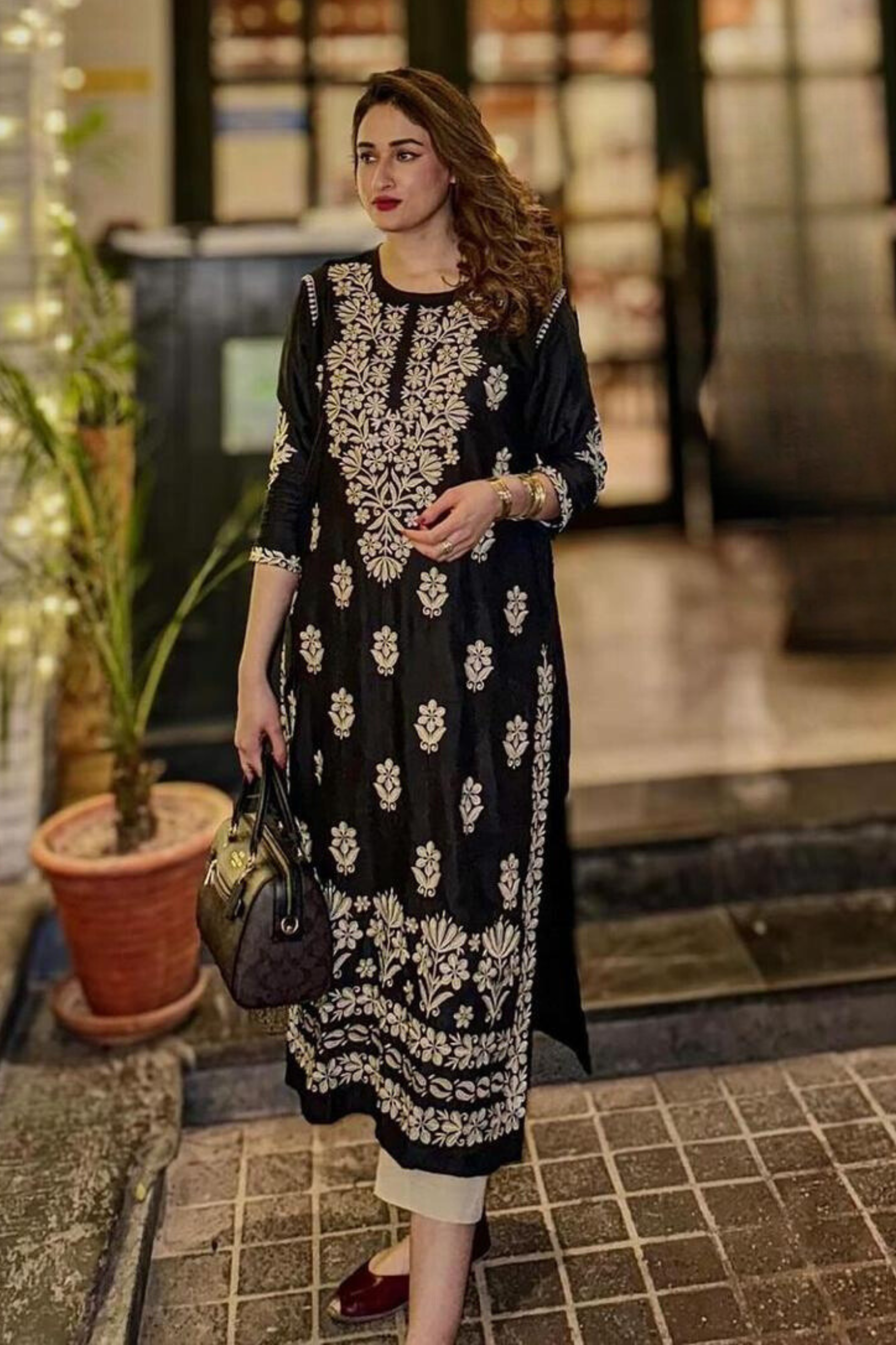 Indian Chikankari Kurti